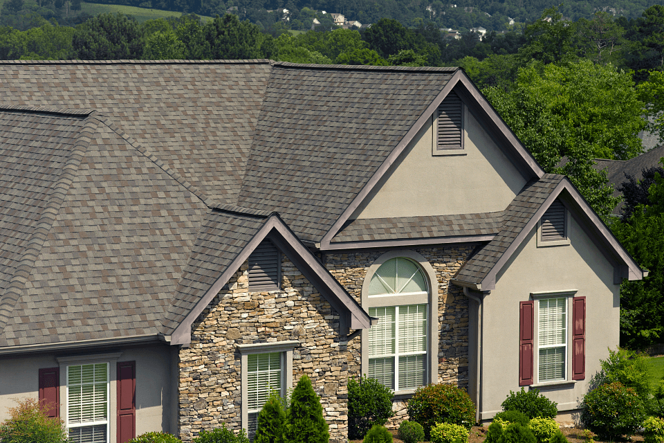 CertainTeed Landmark architectural shingles showcasing premium roofing materials