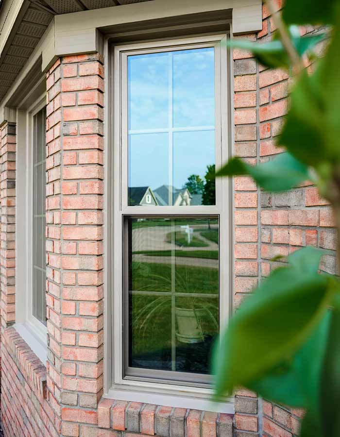 Pella Lifestyle windows installed on a residential home