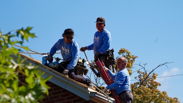 Roofing project in Sterling, VA
